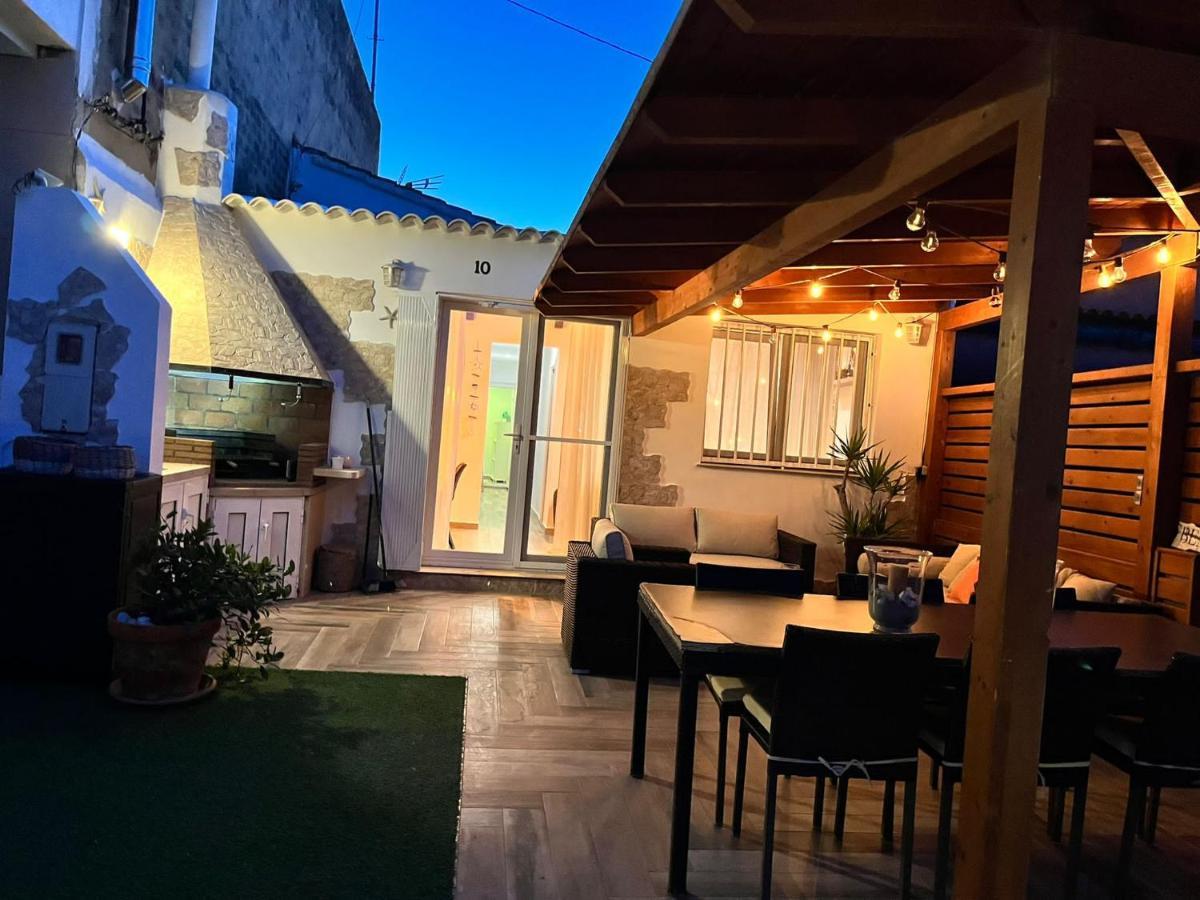 Casa En Primera Linea De Playa Puçol Esterno foto