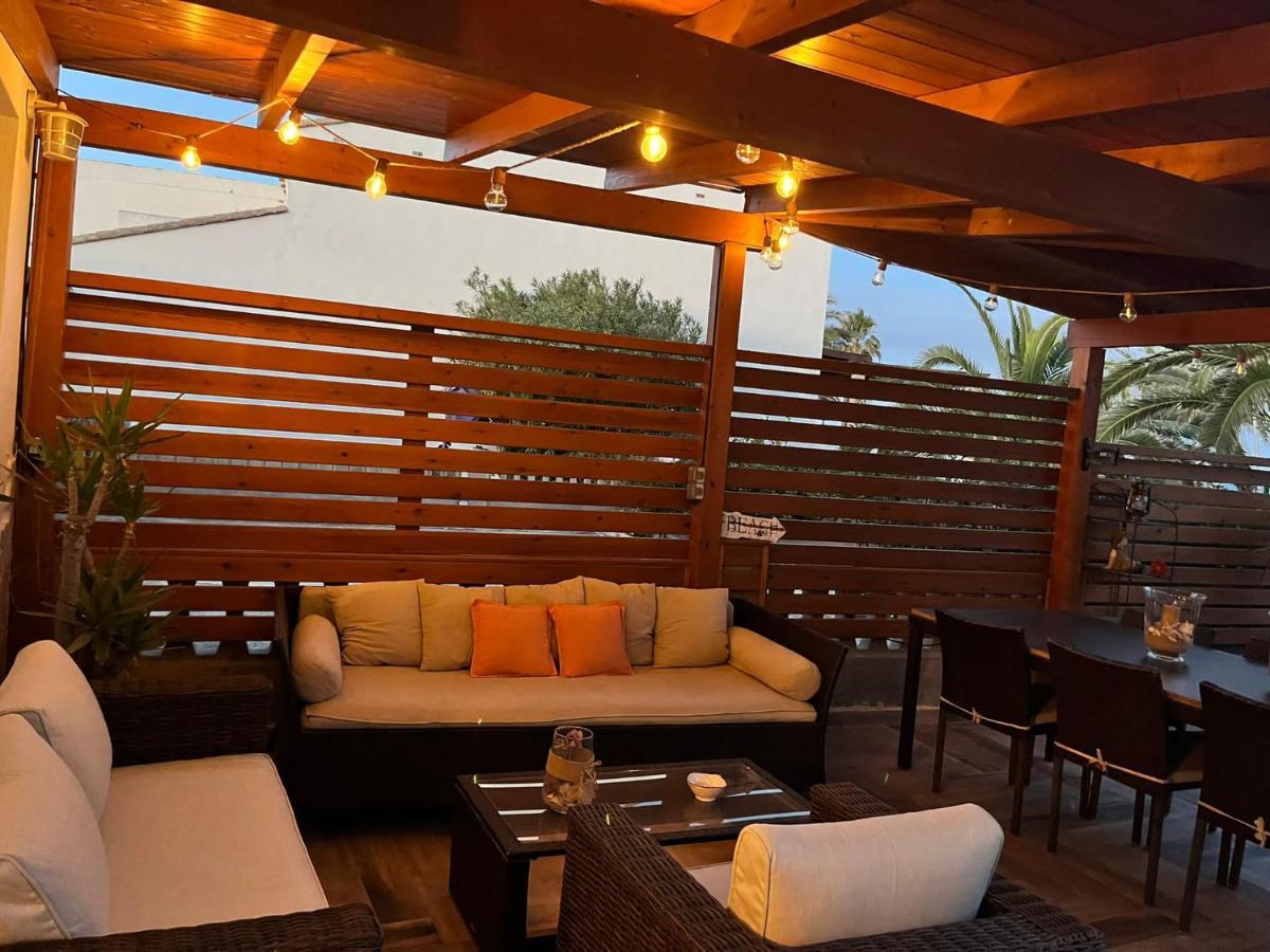 Casa En Primera Linea De Playa Puçol Esterno foto