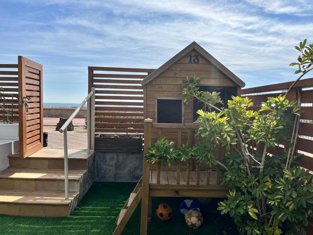 Casa En Primera Linea De Playa Puçol Esterno foto