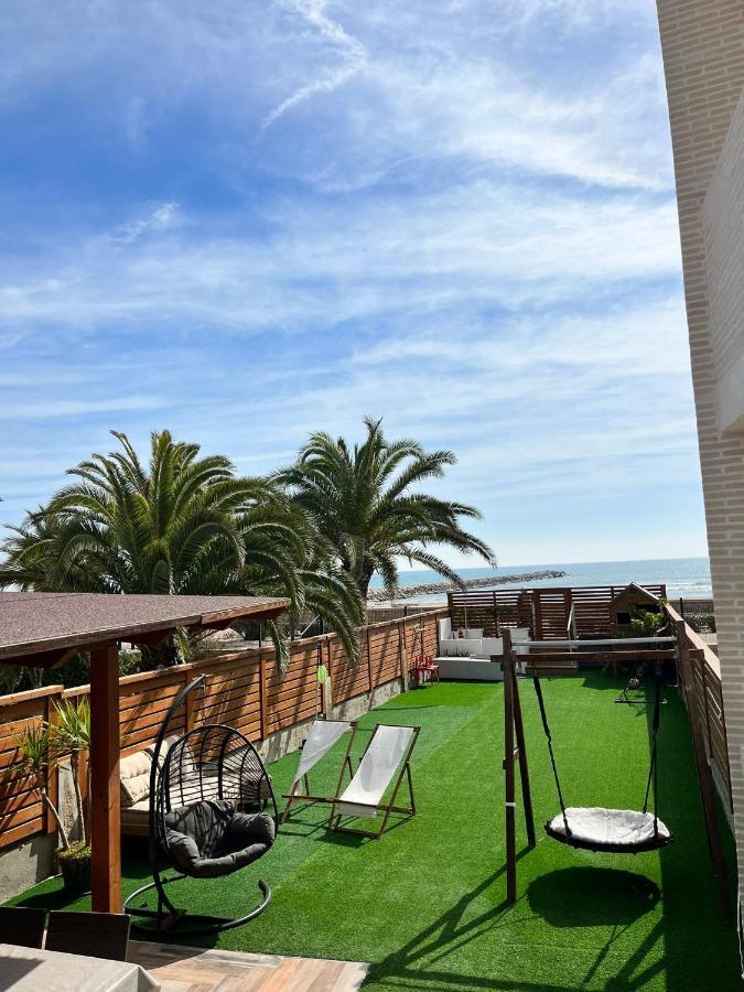 Casa En Primera Linea De Playa Puçol Esterno foto