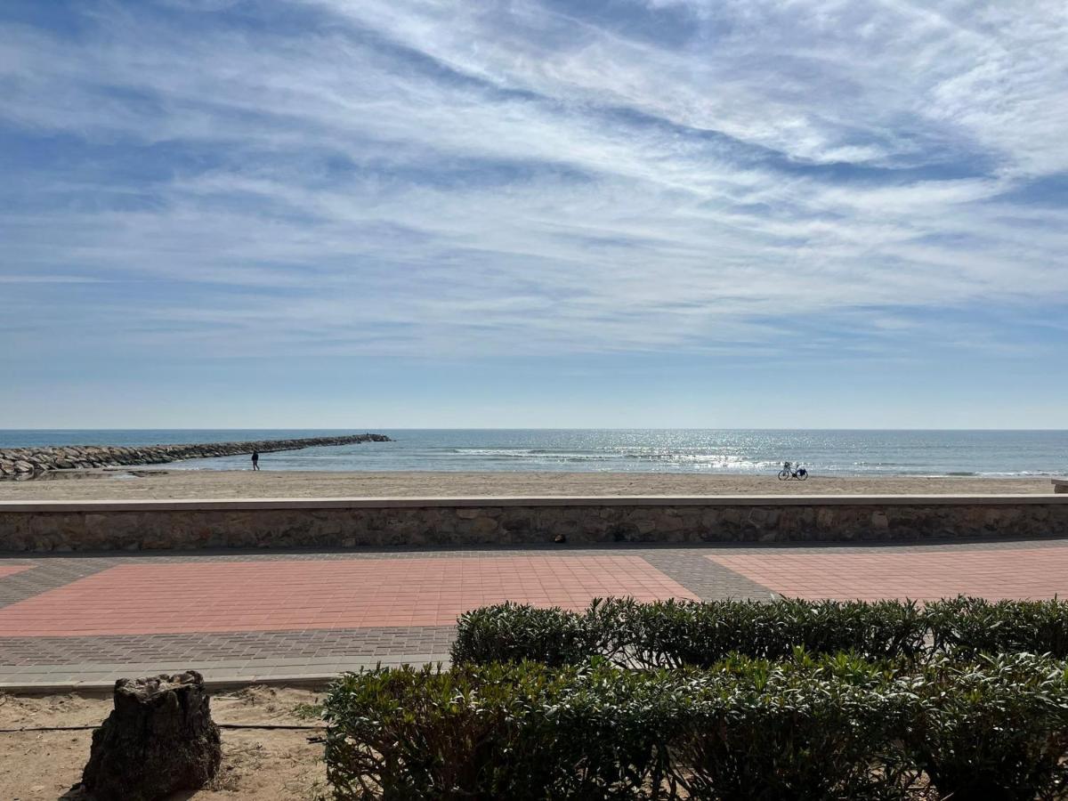 Casa En Primera Linea De Playa Puçol Esterno foto